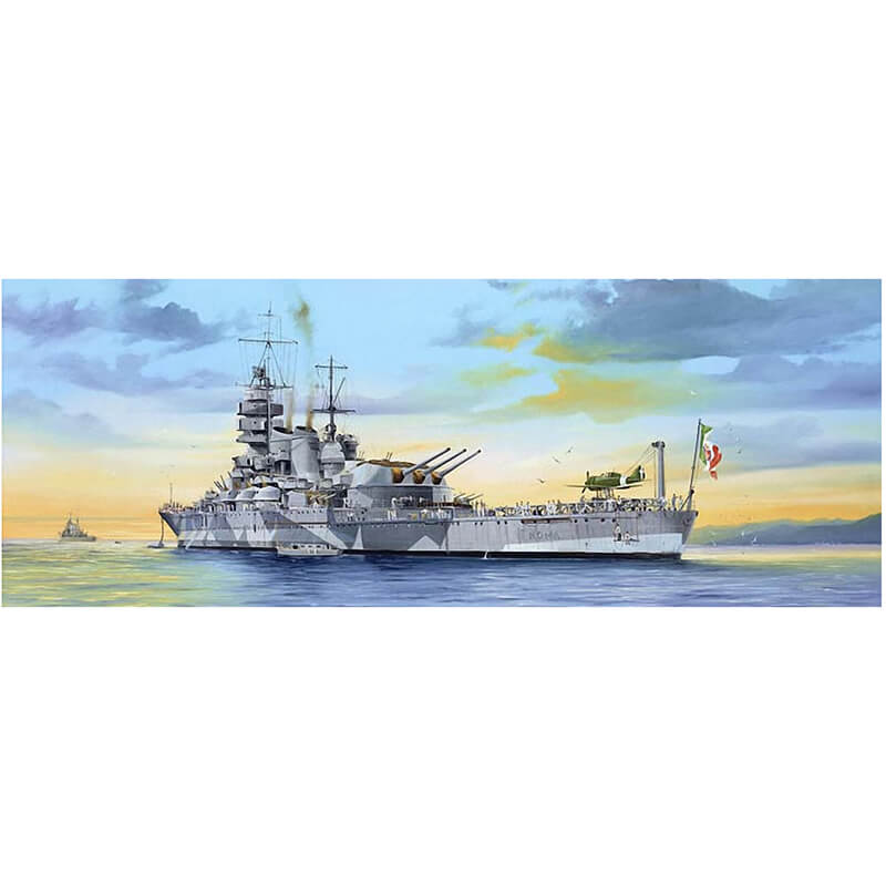 Trumpeter 1/350 Italian Navy Battleship RN Roma Kit