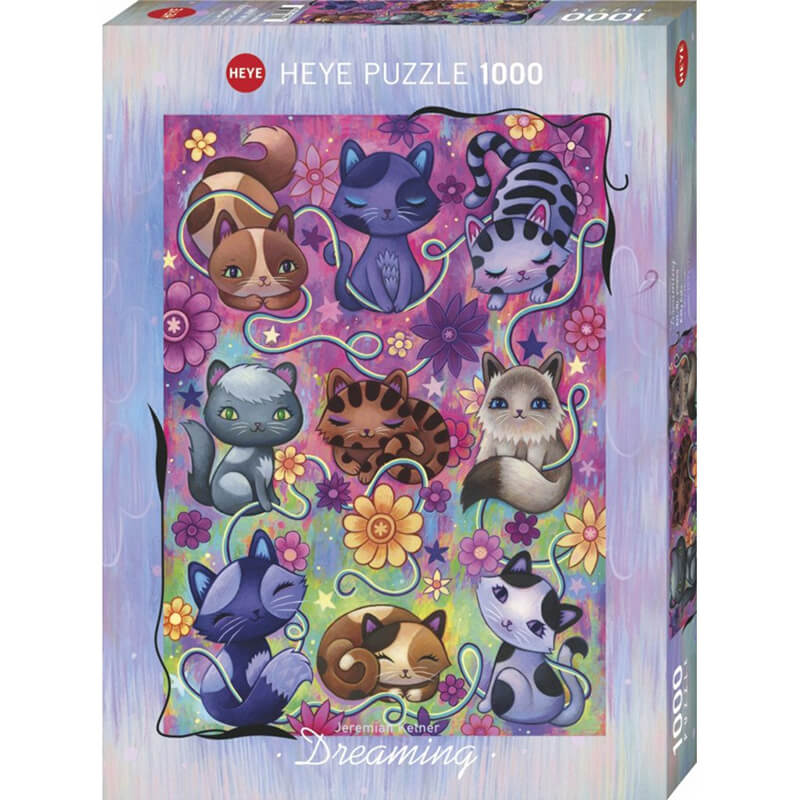 Kitty Cats By Jeremiah Ketner 1000pc Puzzle