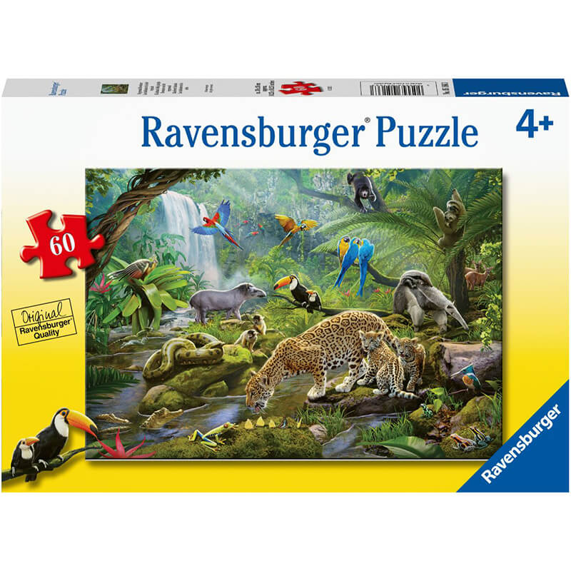 Rainforest Animals 60pcs Puzzle