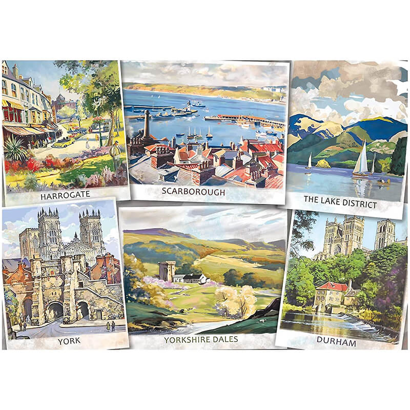 The Beautiful North By Alla Badsar 1000pc Puzzle