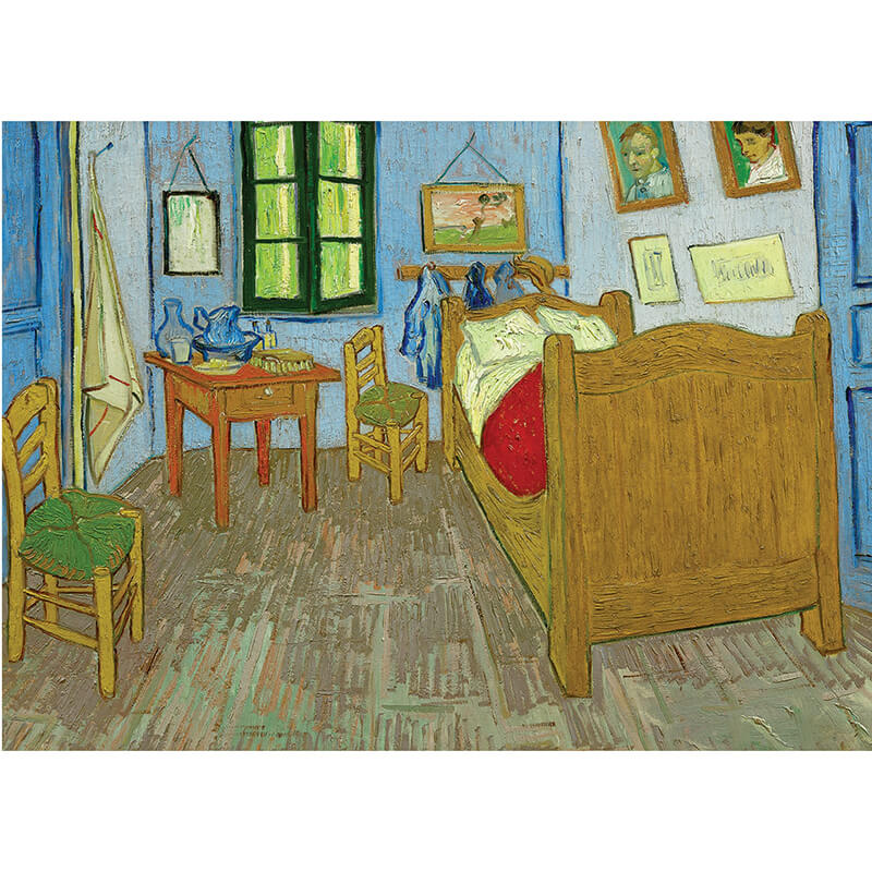 Bedroom in Arles (Third Version) by Vincent Van Gogh 1000pc Puzzle