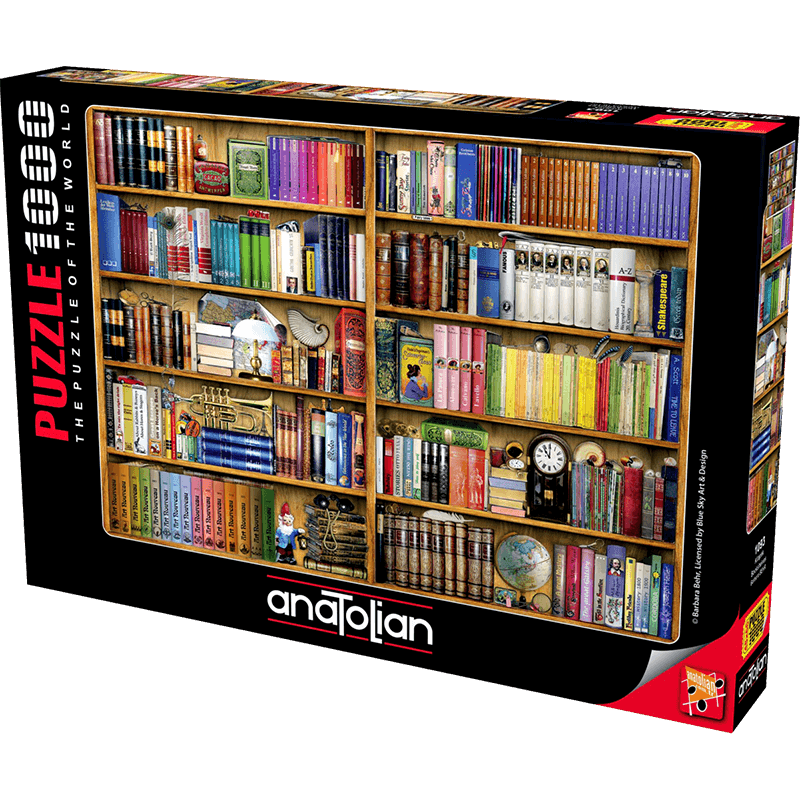 Bookshelves 1000pc Puzzle