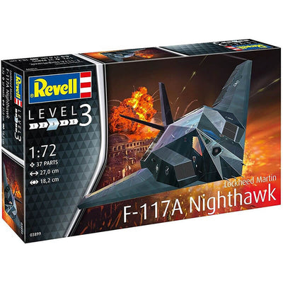 Revell 1/72 Lockheed Martin F-117A Nighthawk Kit