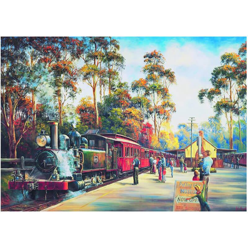 Puffing Billy Arrival By John Bradley 1000pcs Puzzle