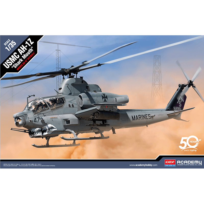 Academy 1/35 USMC AH-1Z "Shark Mouth" Kit