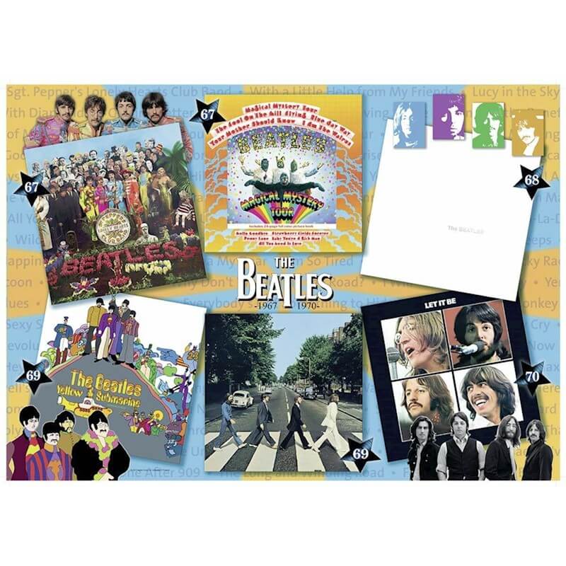 The Beatles Albums 1967-1970 1000pcs Puzzle