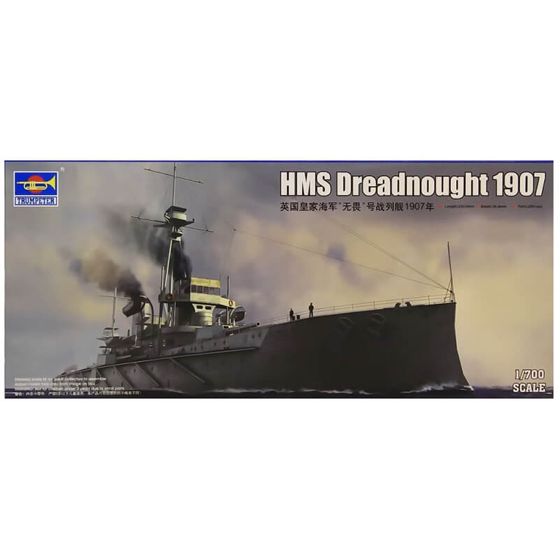 Trumpeter 1/700 HMS Dreadnought 1907 Kit