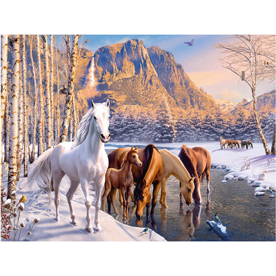 Winter Horses 200pcs Puzzle