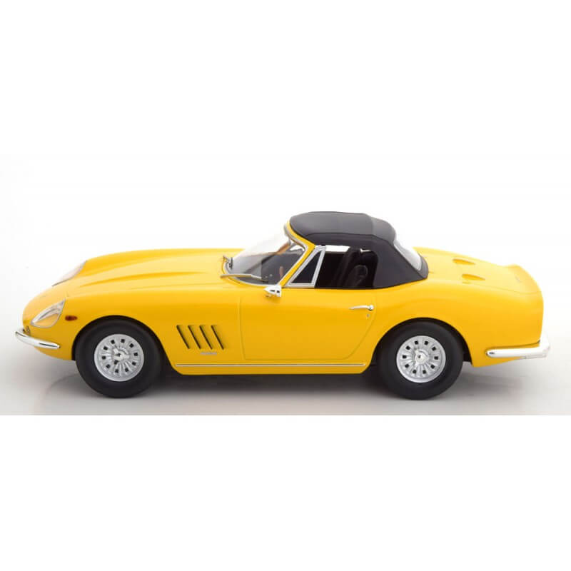 KK-Scale 1/18 Ferrari 275 GTB/4 NART Spyder (Yellow) (1967)