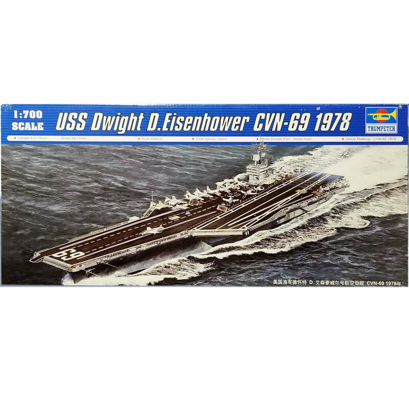 Trumpeter 1/700 USS Dwight D.Eisenhower CVN-69 1978 Kit