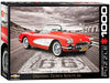 1959 Corvette Driving Down Route 66 1000pc Puzzle
