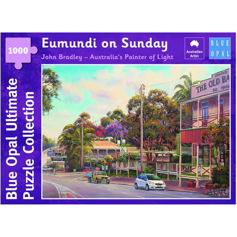 Eumundi on Sunday By John Bradley 1000pcs Puzzle