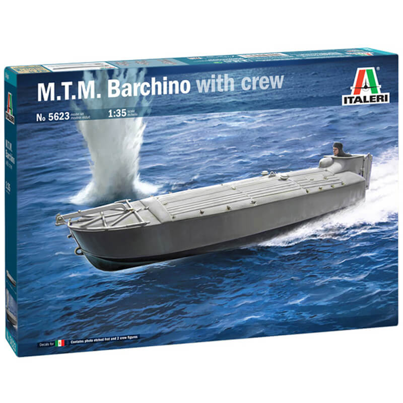 Italeri 1/35 M.T.M. Barchino With Crew Kit