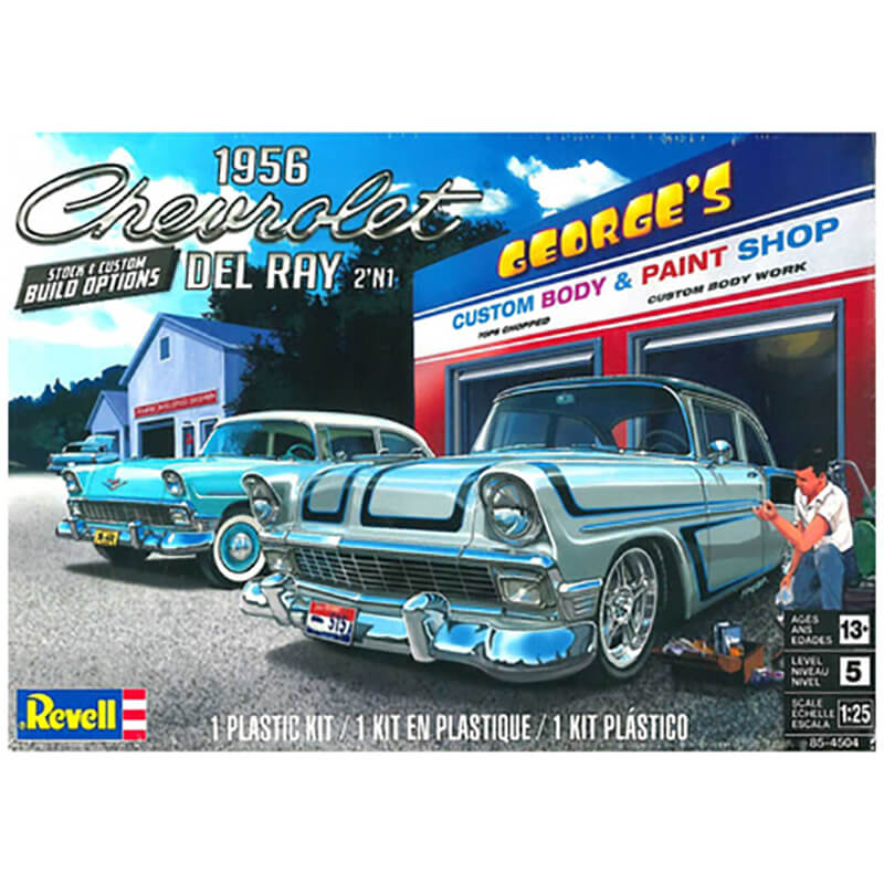 Revell 1/25 1956 Chevrolet Del Ray 2'N1 Kit