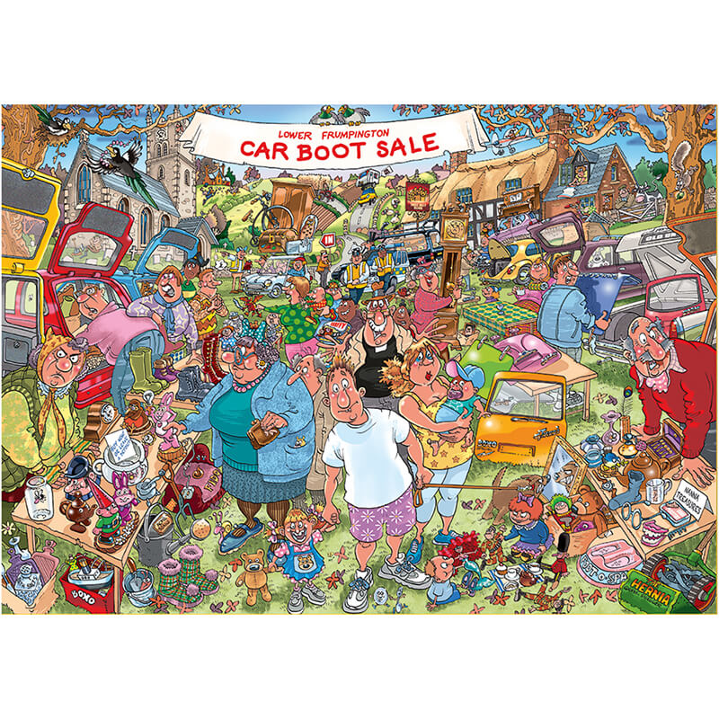 Car Boot Capers 1000pcs Puzzle