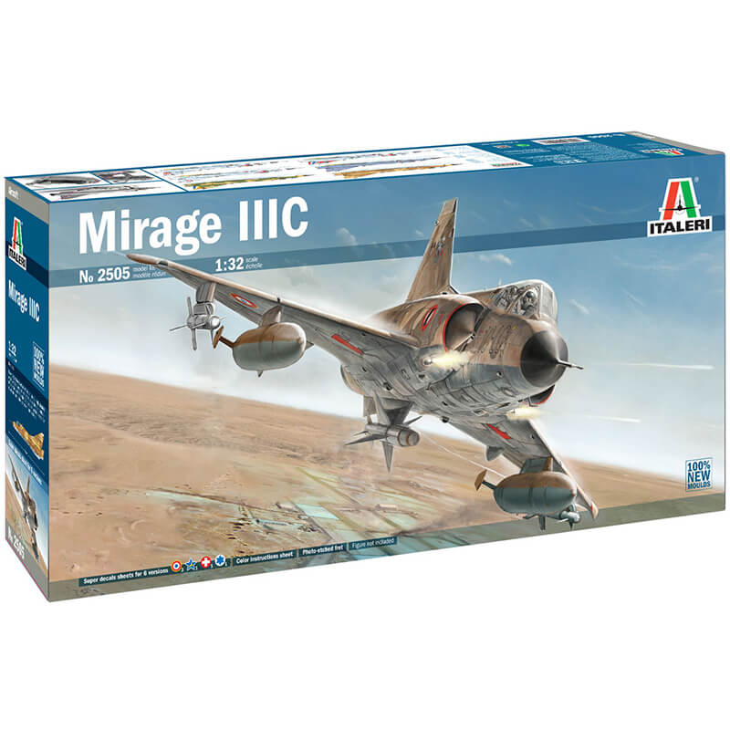 Italeri 1/32 Mirage IIIC Kit
