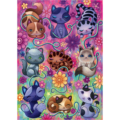 Kitty Cats By Jeremiah Ketner 1000pc Puzzle