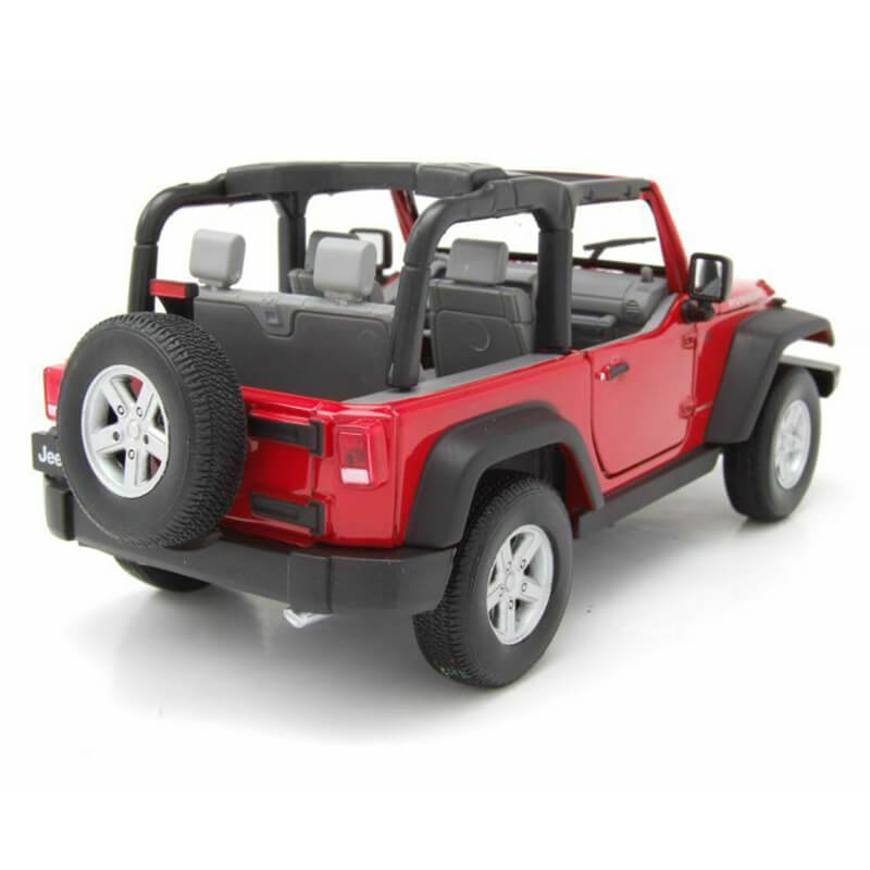 Welly 1/24 2007 Jeep Wrangler Open Roof (Red)