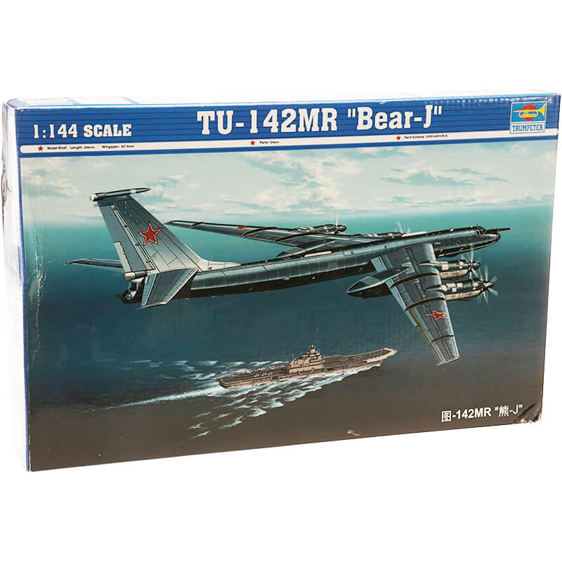 Trumpeter 1/144 TU-142MR "Bear-J" Kit