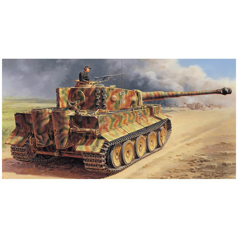 Italeri 1/35 Pz.Kpfw. VI Tiger I Ausf. E Mid Production Kit
