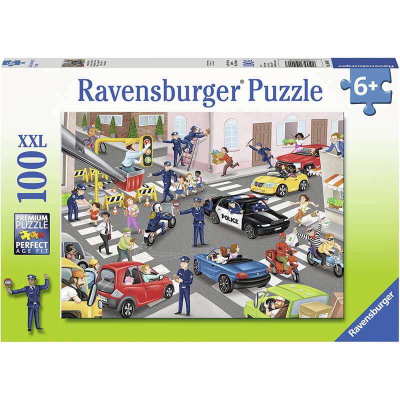 Police On Patrol 100pcs Puzzle