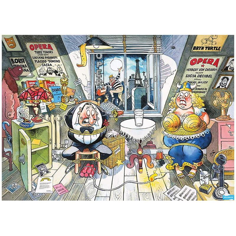 Drama At The Opera! 1000pc Puzzle