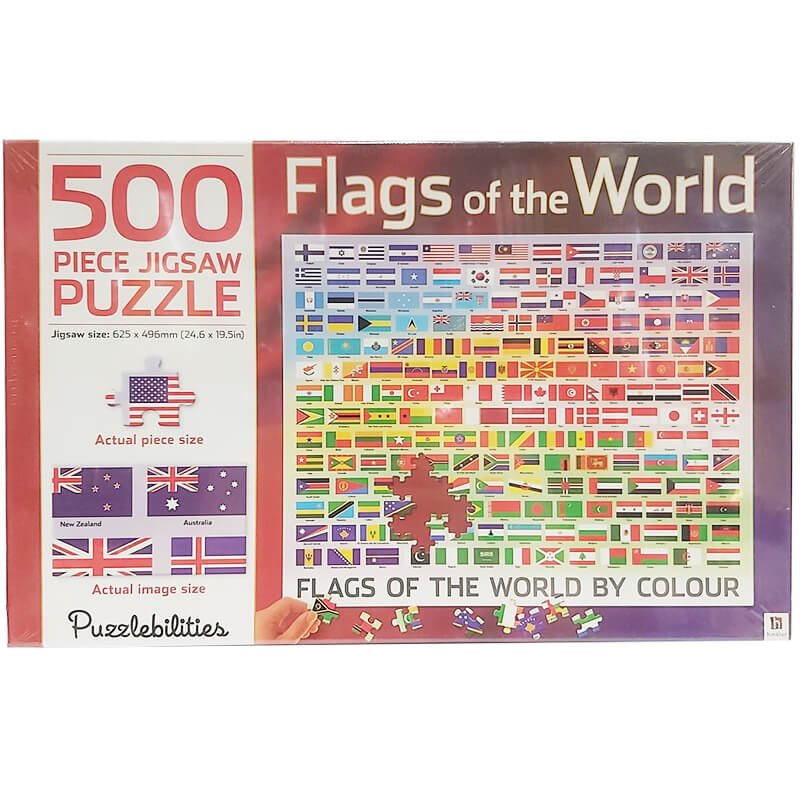Flags of the World 500pc Puzzle