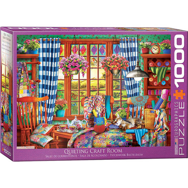 Quilting Craft Room 1000pc Puzzle