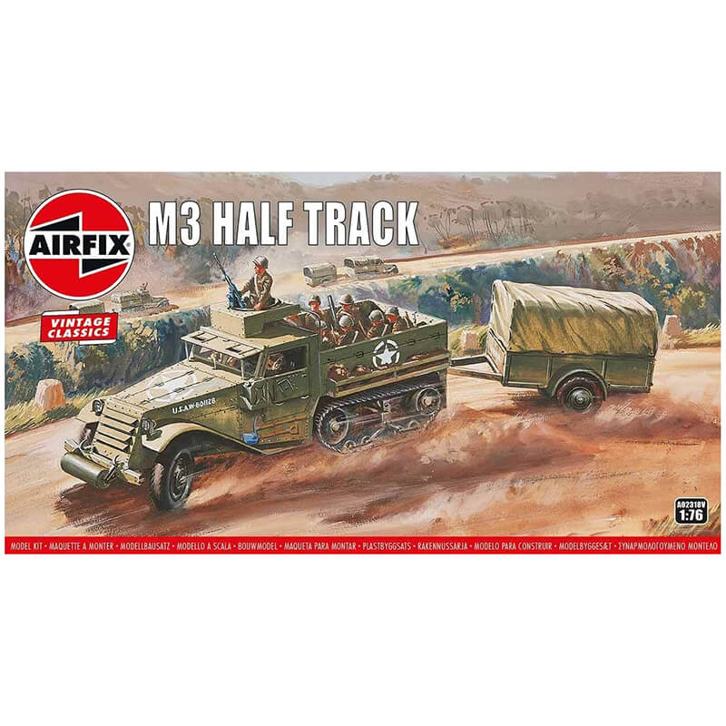 Airfix 1/76 M3 Half-Track Kit