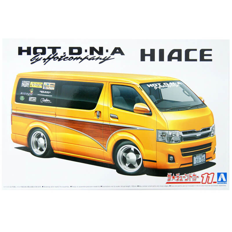 Aoshima 1/24 HotCompany Toyota TRH200V Hiace '12 Kit