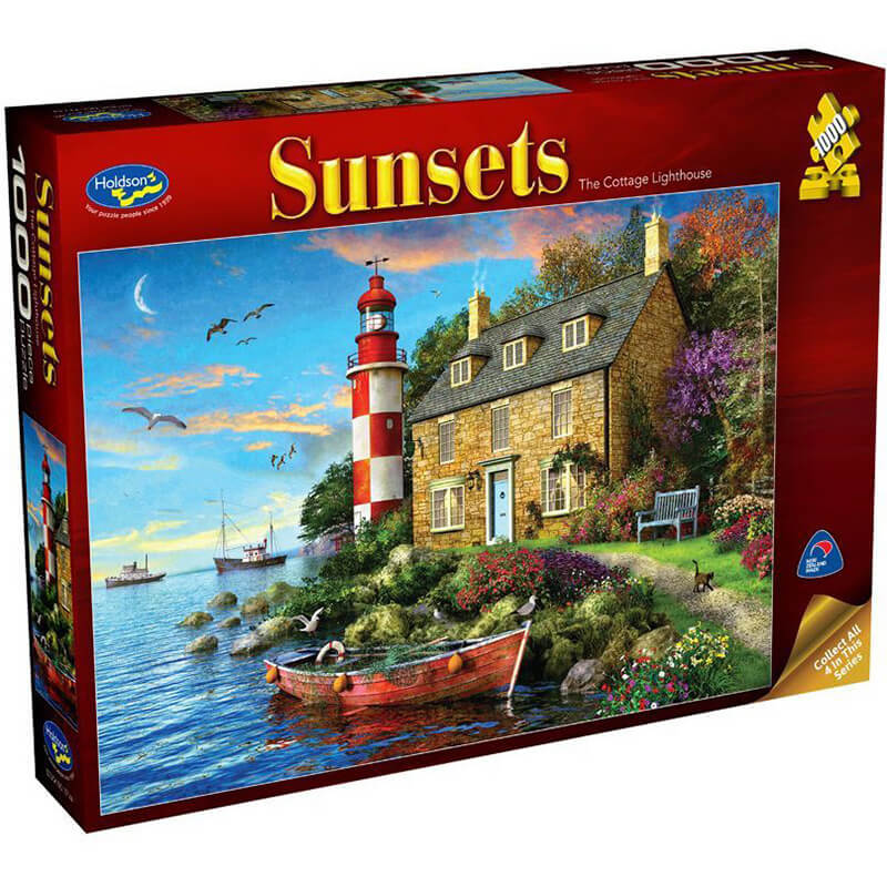 The Cottage Lighthouse by Dominic Davison 1000pcs Puzzle