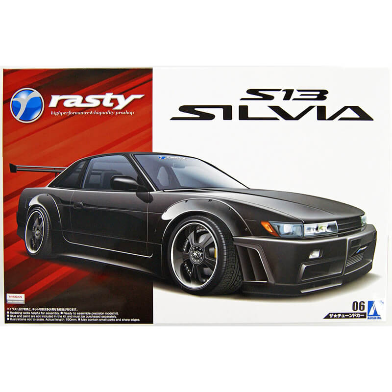 Aoshima 1/24 Rasty PS13 Silvia Kit A005098