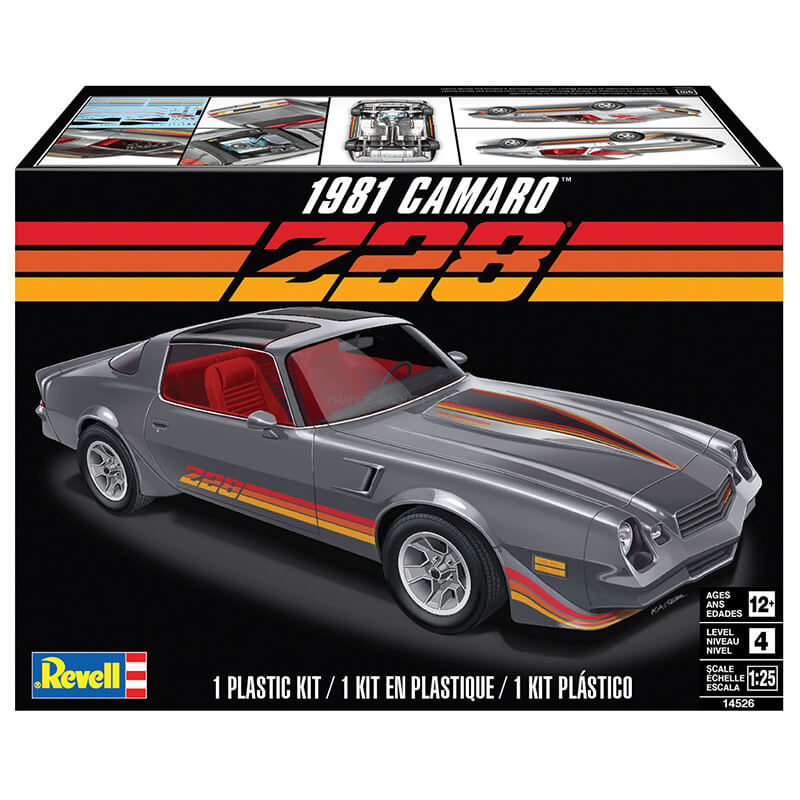 Revell 1/25 1981 Camaro Z28 Kit