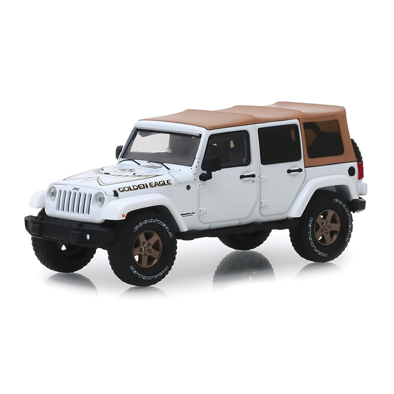 Greenlight 1/43 2018 Jeep Wrangler Unlimited (Golden Eagle)