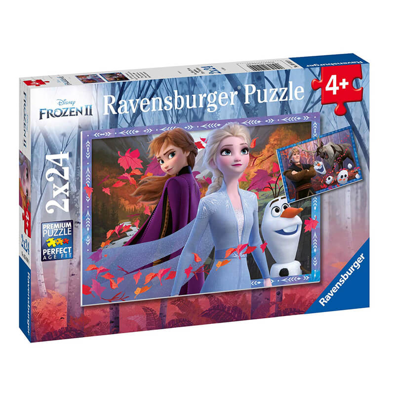 Frozen II Frosty Adventure 2x24pcs Puzzle