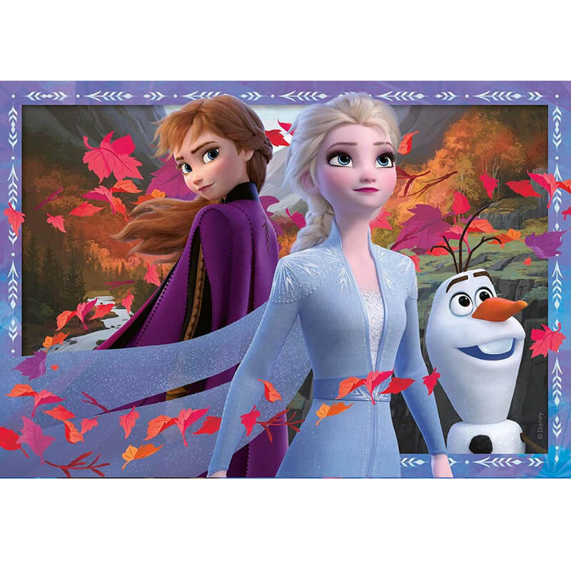 Frozen II Frosty Adventure 2x24pcs Puzzle