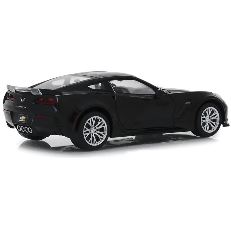 Greenlight 1/24 2019 Chevrolet Corvette Z06 Coupe (Black)