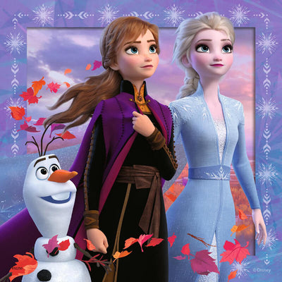 Frozen II The Journey Starts 3x49pcs Puzzle