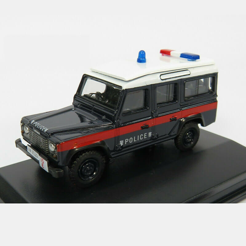 Oxford 1/76 Land Rover Defender LWB Station Wagon Hong Kong Police