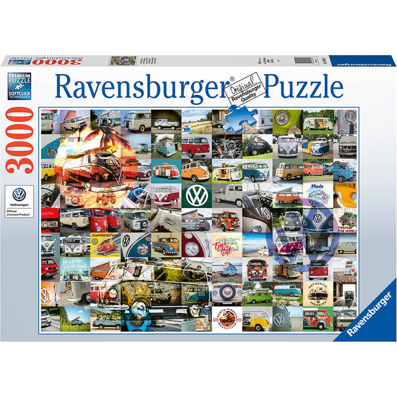 99 VW Bulli Monments 3000pcs Puzzle