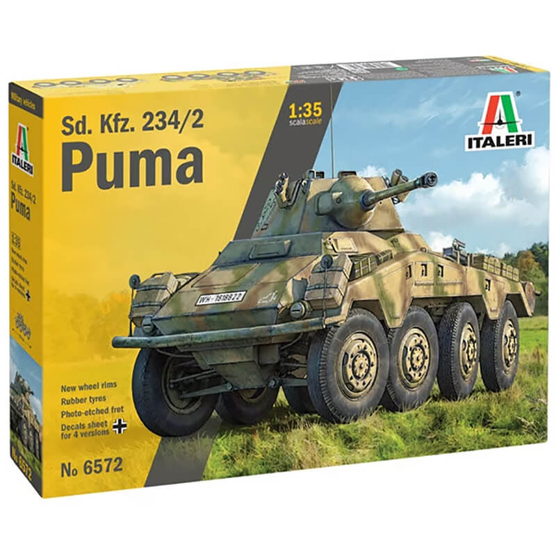 Italeri 1/35 Sd. Kfz. 234/2 Puma Kit