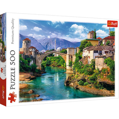 Old Bridge in Mostar, Bosnia and Herzegovina 500pc Puzzle