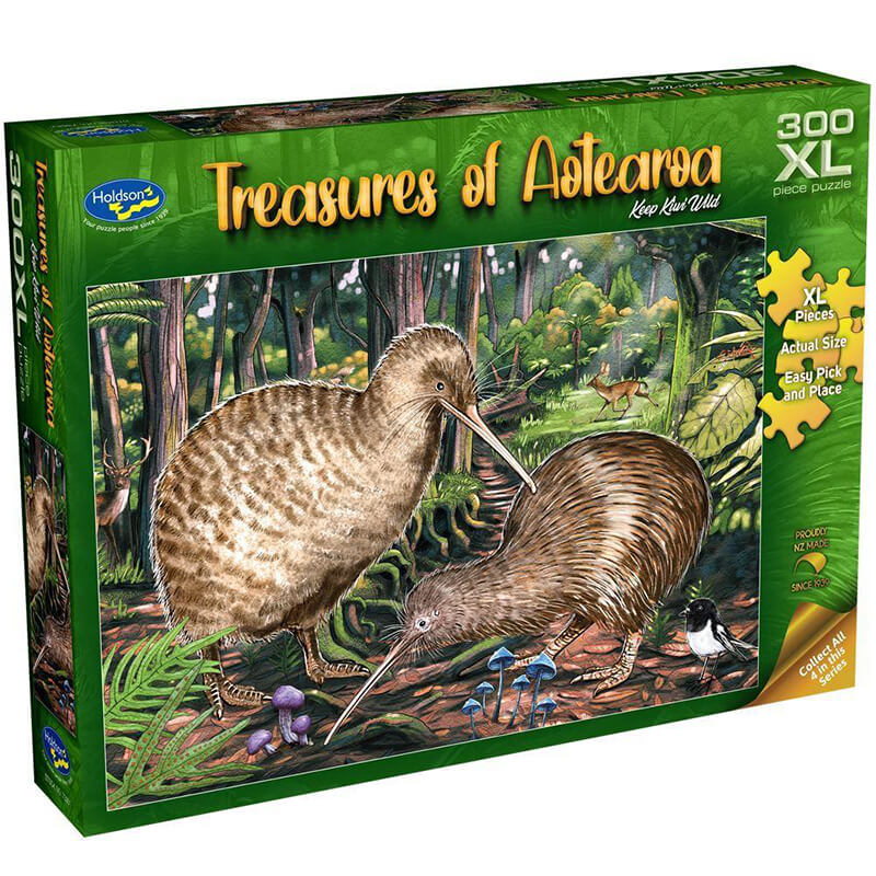Keep Kiwi Wild By Ned Barraud 300pc Puzzle