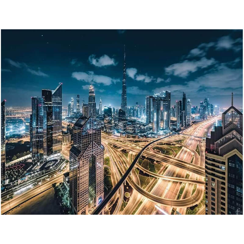 View of Dubai 2000pcs Puzzle