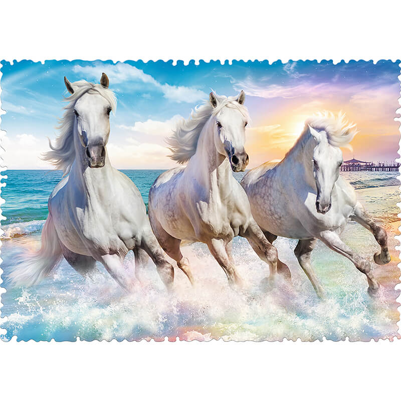 Galloping Among The Waves 600pc Puzzle