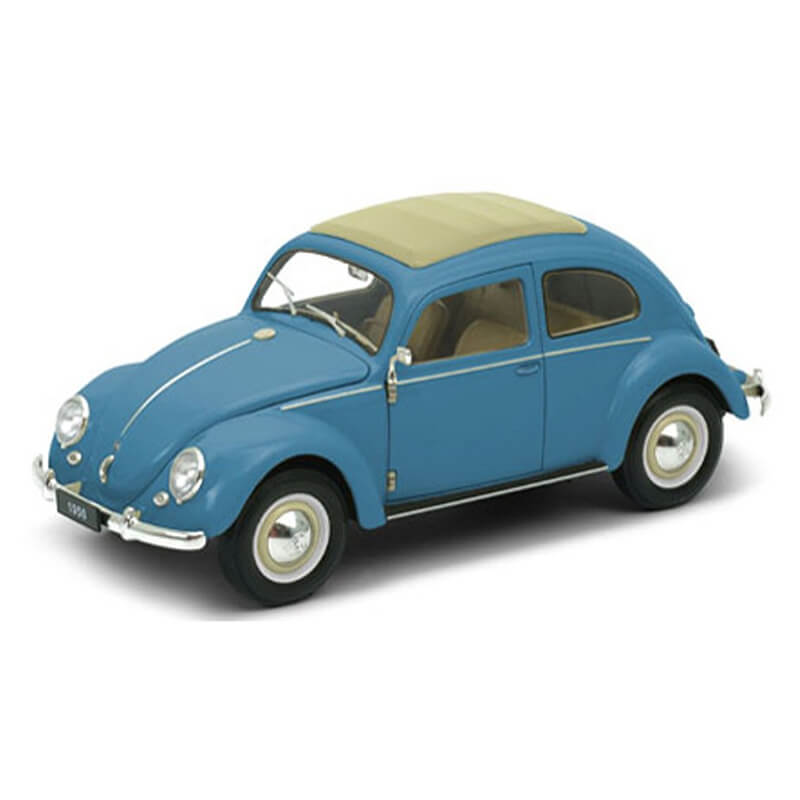 Welly 1/18 Volkswagen Classic Beetle (Blue)