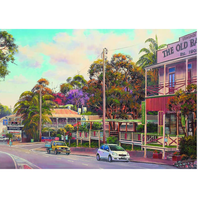 Eumundi on Sunday By John Bradley 1000pcs Puzzle