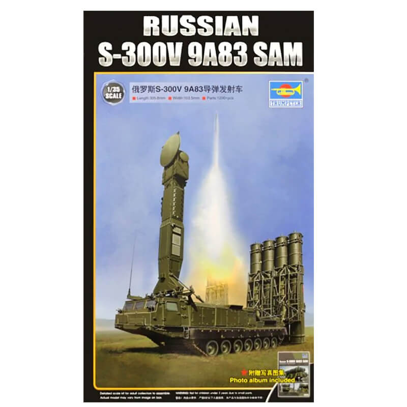 Trumpeter 1/35 Russian S-300V 9A83 Sam Kit