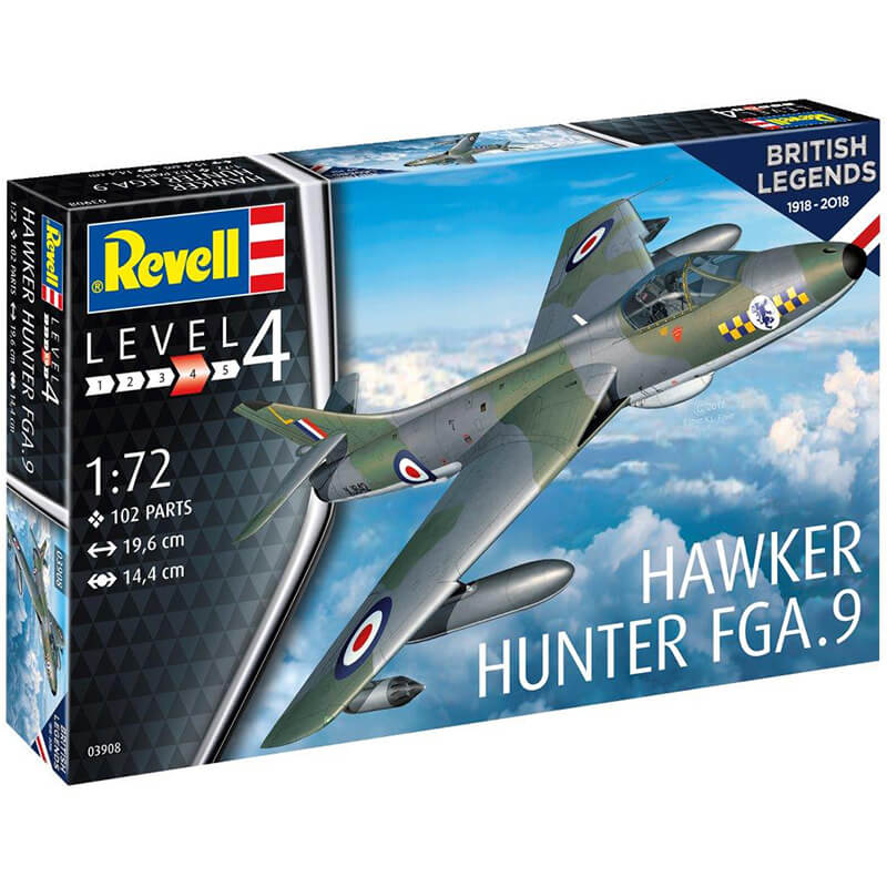 Revell 1/72 Hawker Hunter FGA.9 Kit