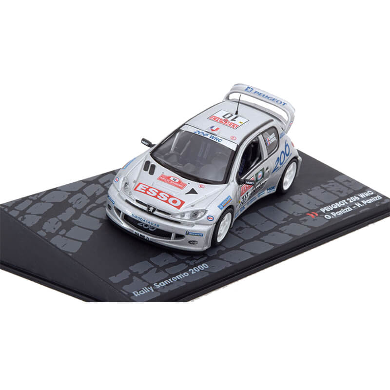 MAG 1/43 Peugeot 206 WRC G.Panizzi-H.Panizzi Rally Sanremo 2000